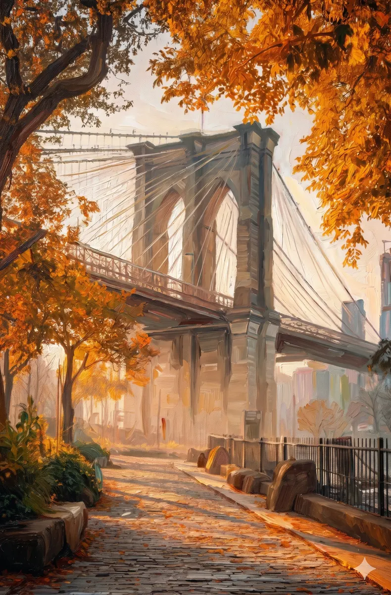 Autumn Brooklyn Bridge