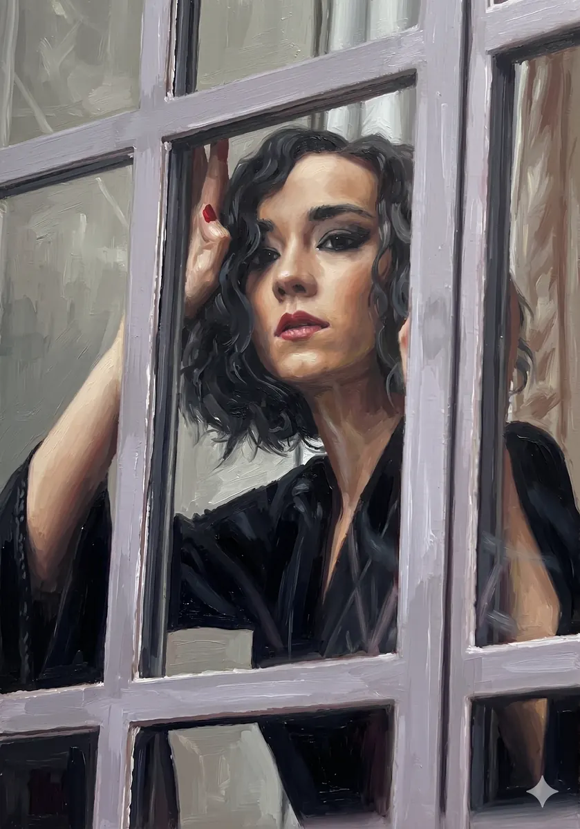 Woman At Window
